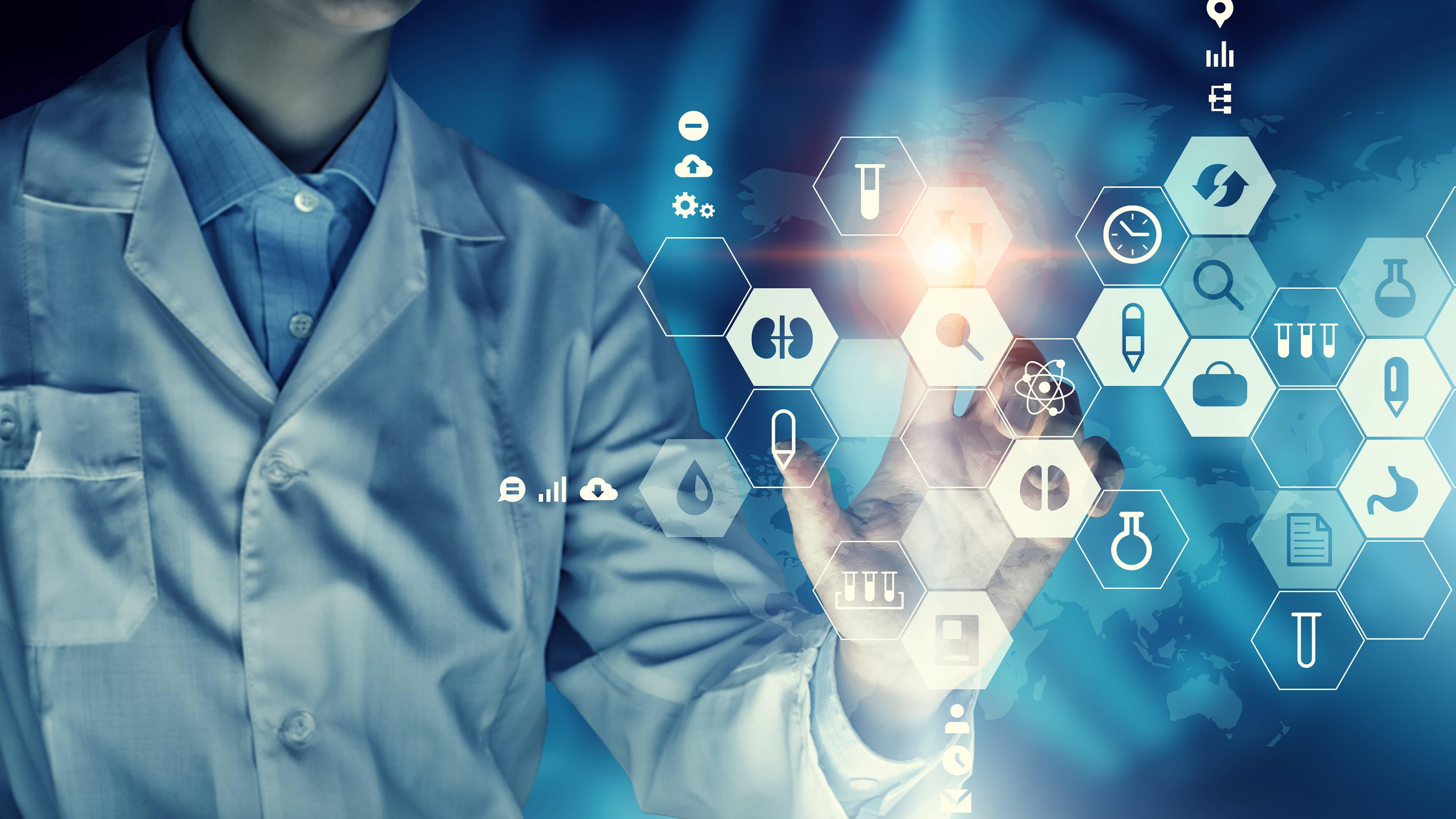HealthByte AI-powered health dashboard showing personalized health insights and comprehensive health data visualization